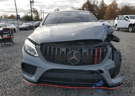 2017 Mercedes-Benz Gle Coupe 43 Amg z USA, uszkodzony, nr VIN 4JGED6EB8HA059127